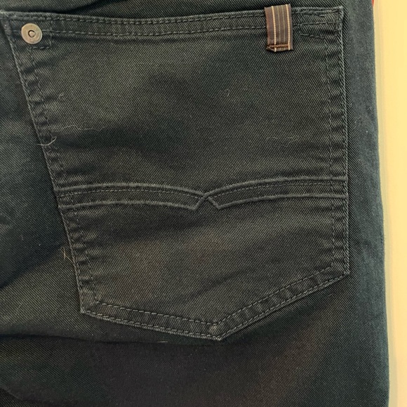 Buffalo David Bitton SAM-X Slim Straight Stretch Jeans 34x34 Dark Indigo NWT - Picture 4 of 6